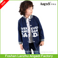 hot sale kids clothing long length printed denim childrens jackets wholesale boy denim jacket